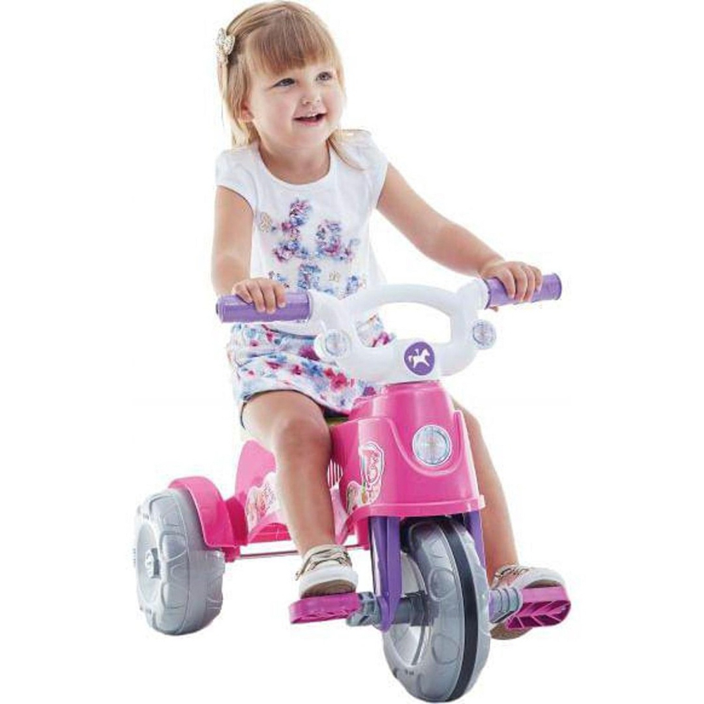 Mami Brinquedos - Black Friday Promoção - Triciclo Passeio e Pedal