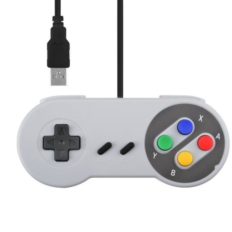 Controle Super Nintendo Snes Joystick Usb Emulador - Shopping Oi