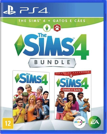 Jogo The Sims 4 + Gato e Cães para PS4 no Paraguai - Atacado Games